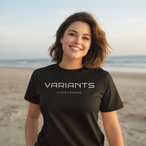 Variants Everywhere – Classic Black Tee